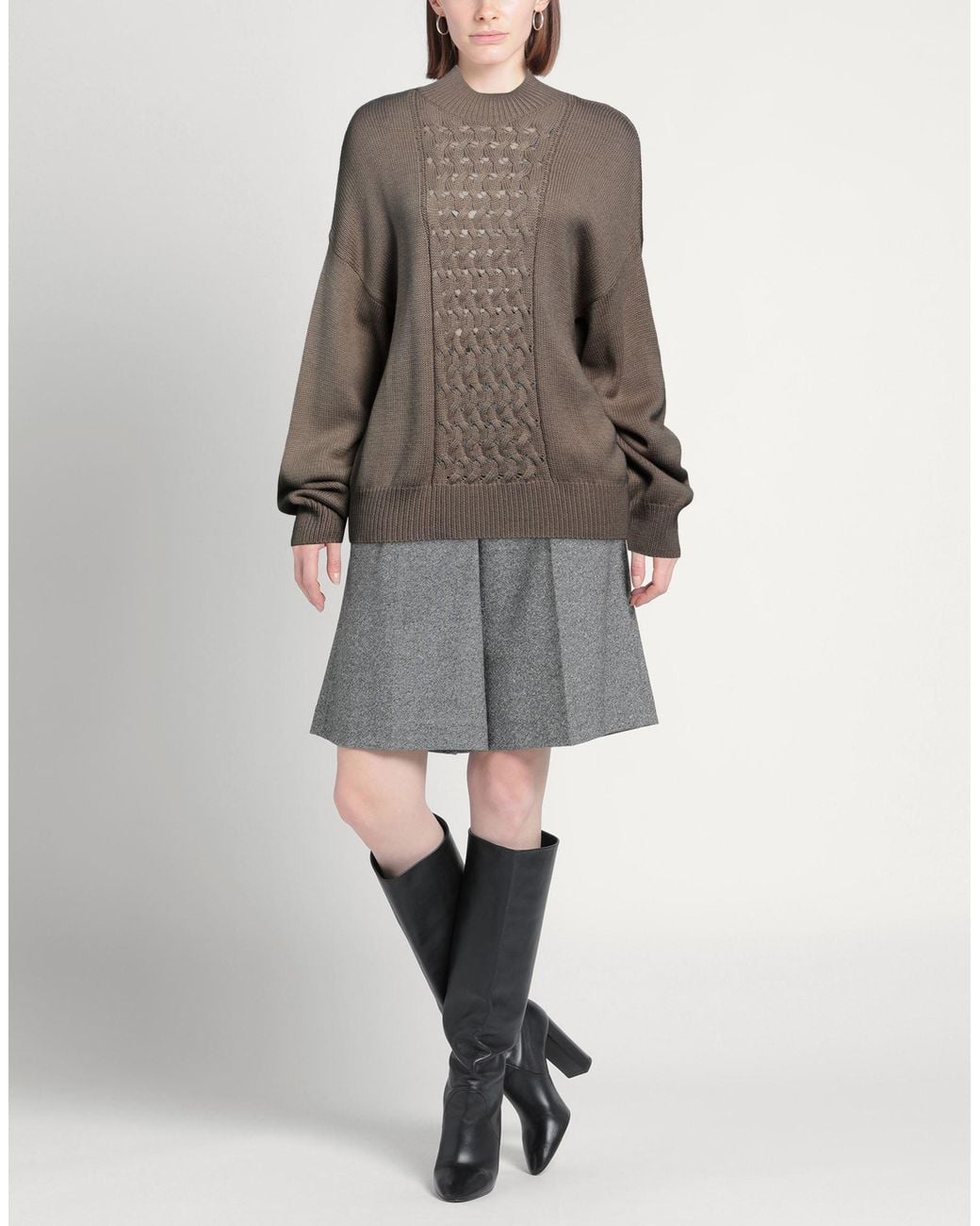 Kaos Brown Turtleneck