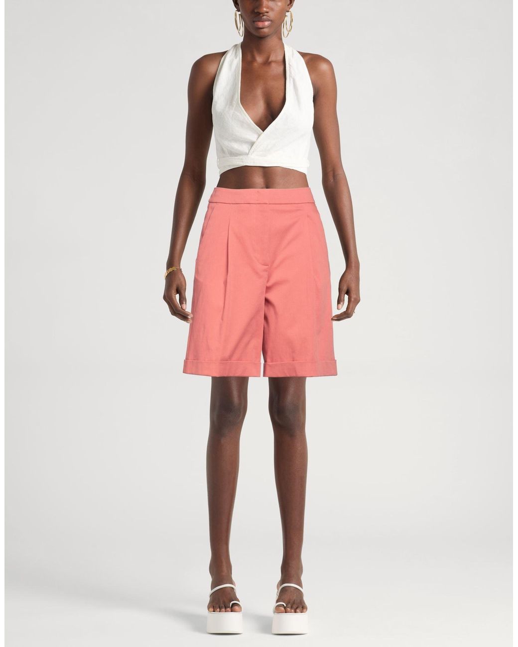Peserico Pink Shorts & Bermuda Shorts
