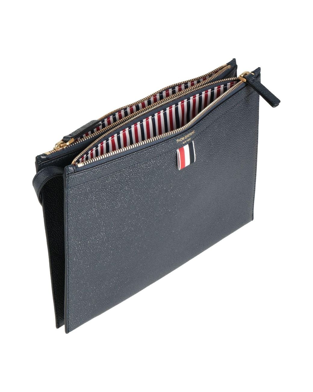 Thom Browne Blue Cross-Body Bags