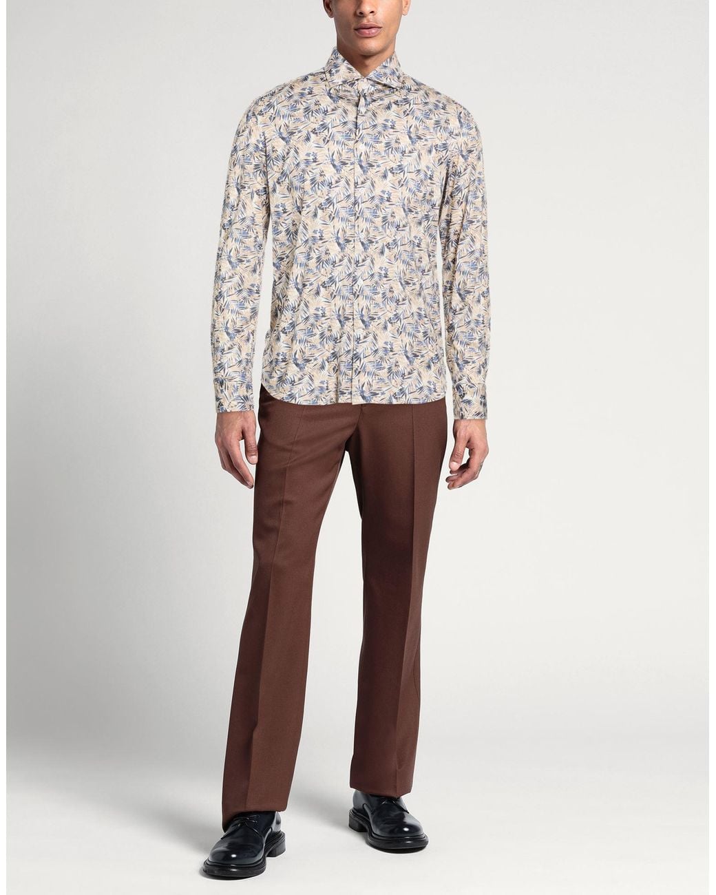 Sonrisa White Shirt Cotton for men
