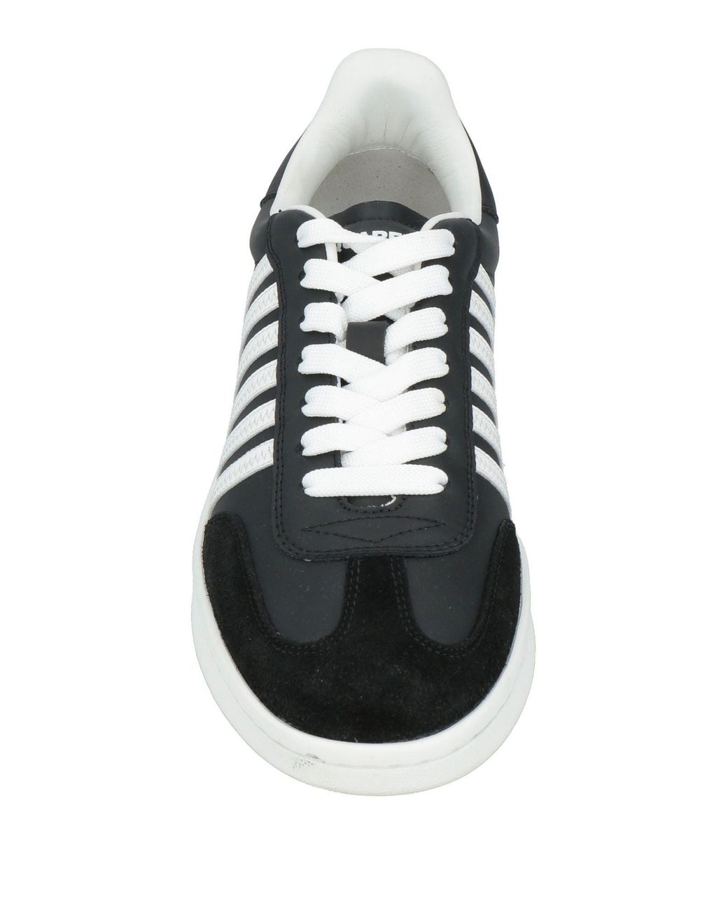 DSquared² Black Sneakers Leather