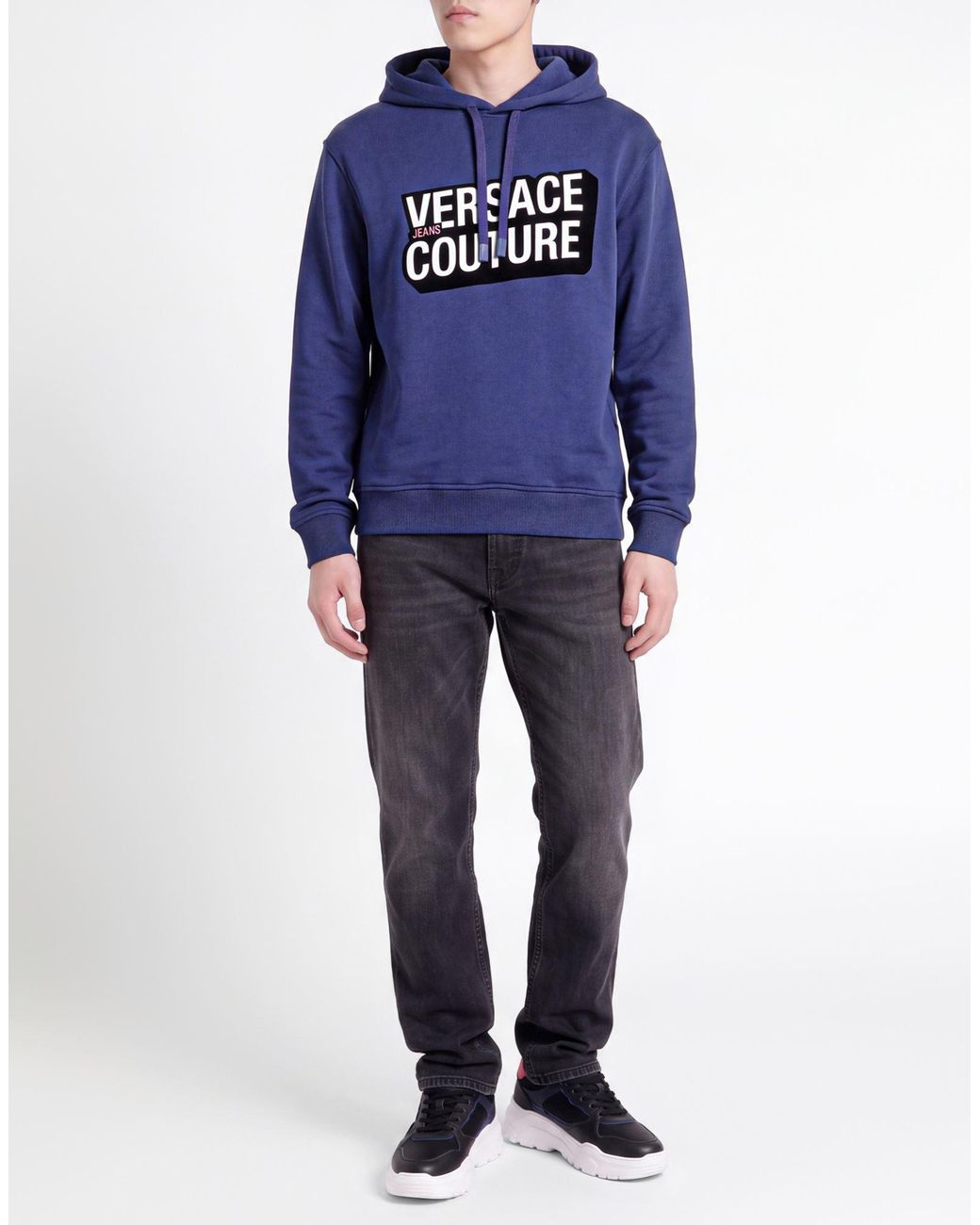 Versace Jeans Couture Blue Sweatshirt for men