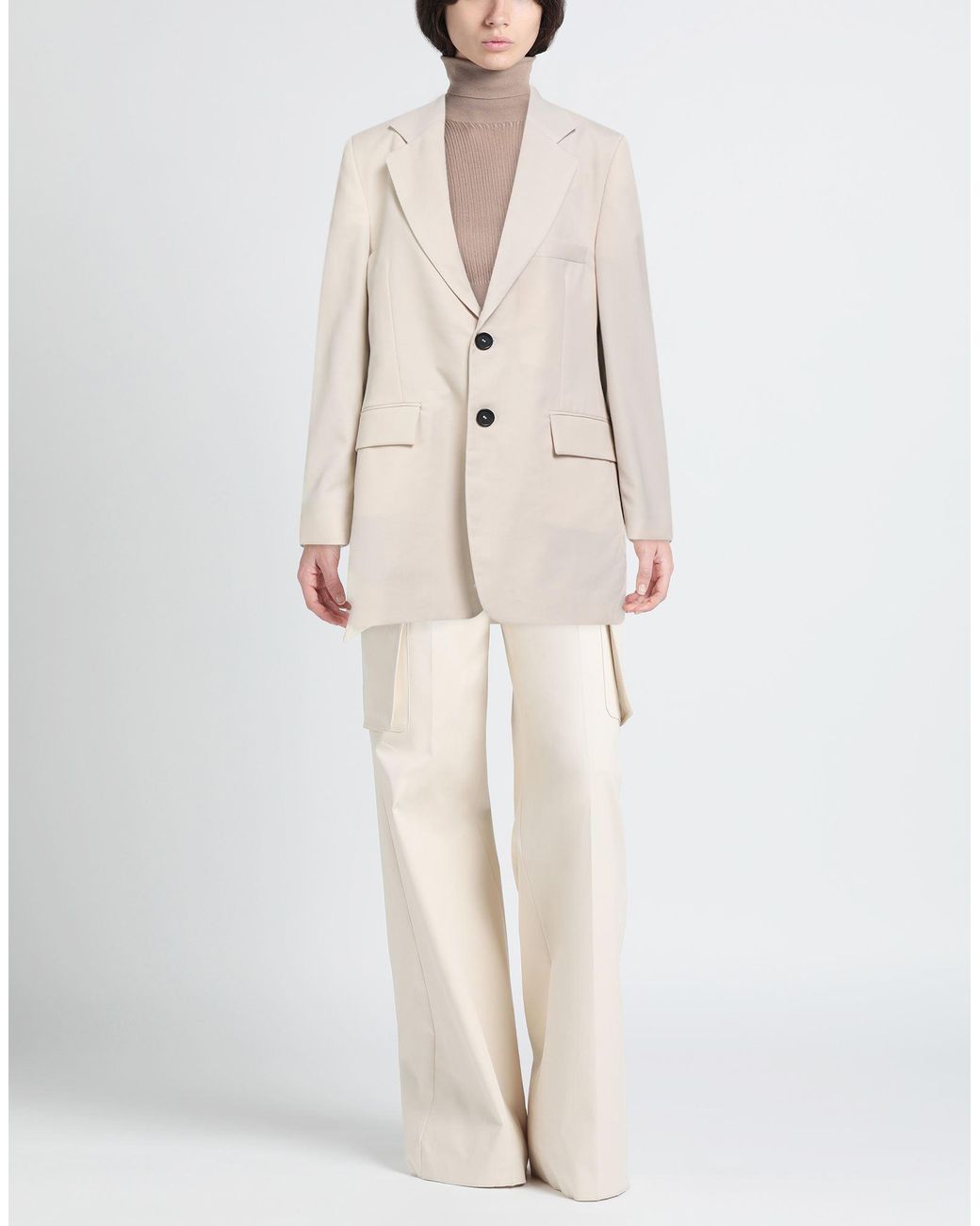 Kwaidan Editions Natural Blazer Polyester, Virgin Wool