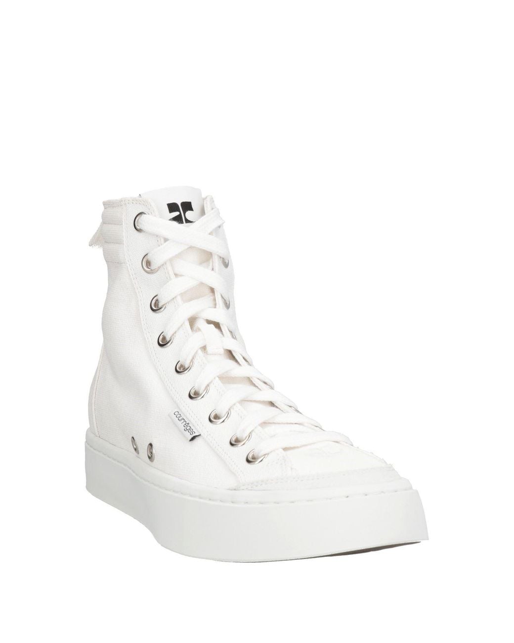 Courreges White Trainers for men