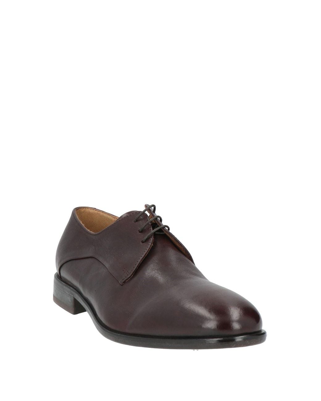 Moma Brown Lace-Up Shoes for men