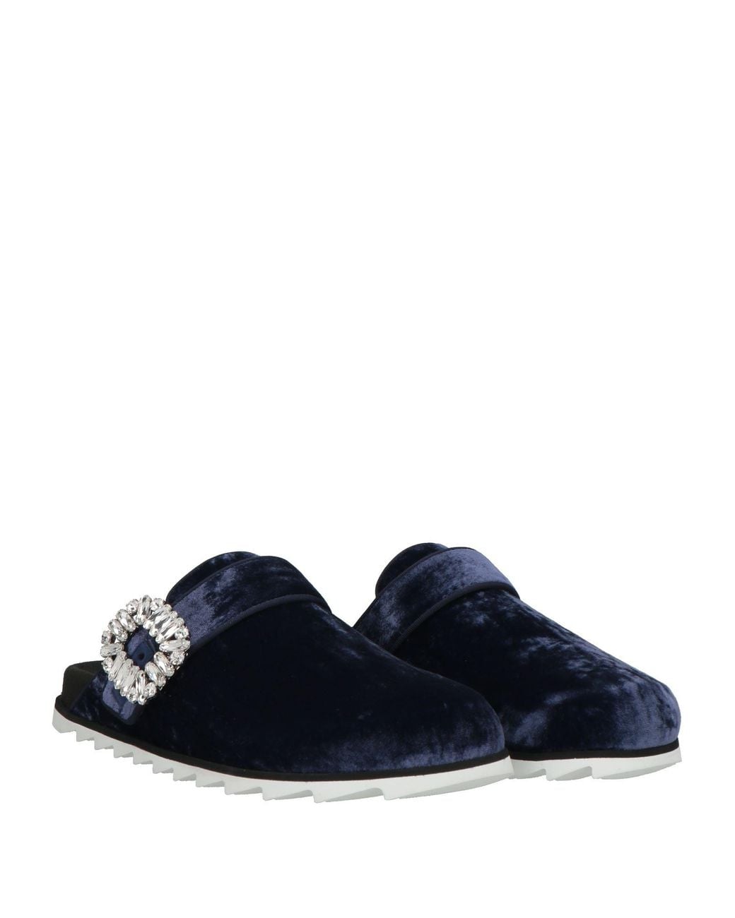Roger Vivier Blue Mules & Clogs