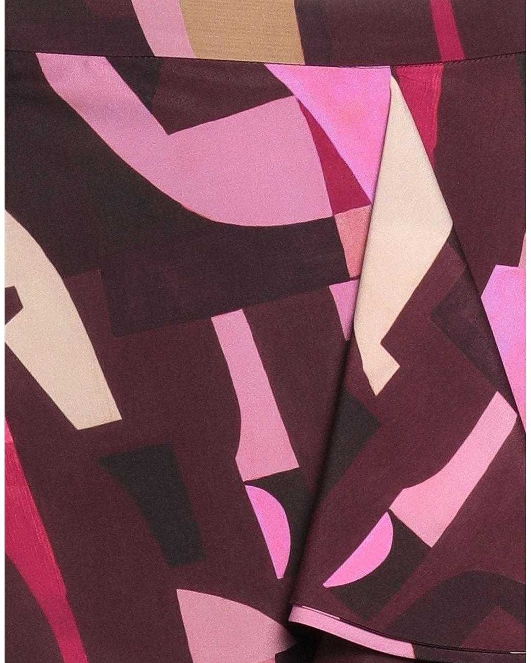 Marella Red Midi Skirt Polyester