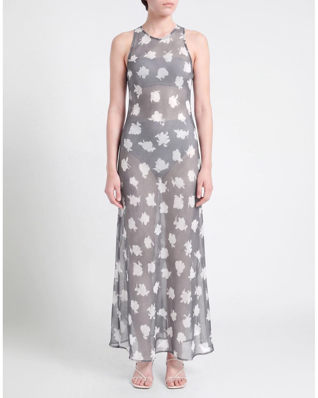 Robe Longue MAX&Co. en coloris White
