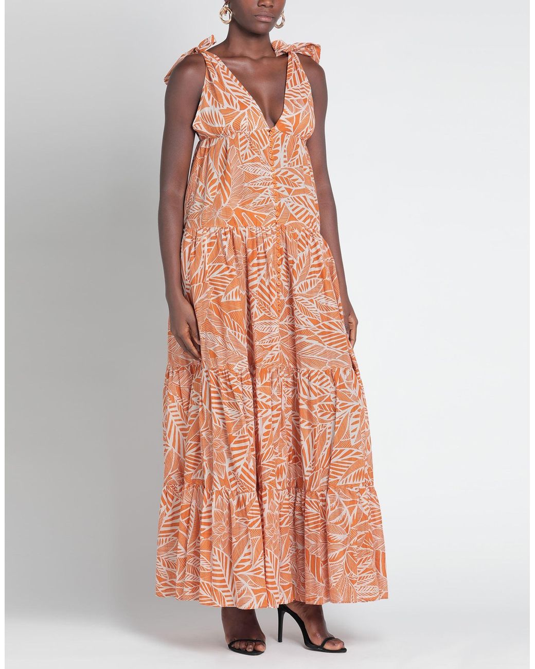 Twinset Pink Maxi Dress