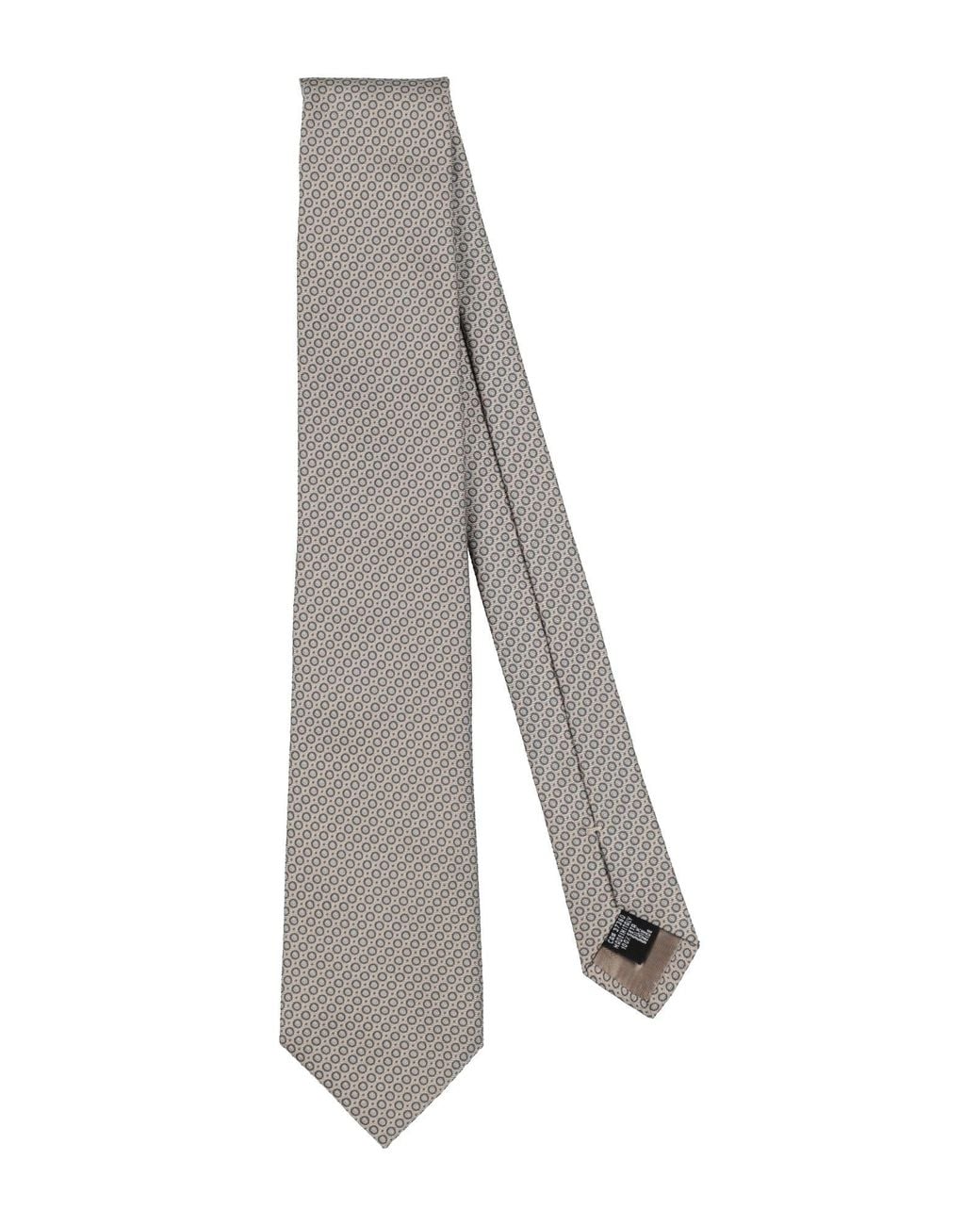 Emporio Armani Gray Ties & Bow Ties for men