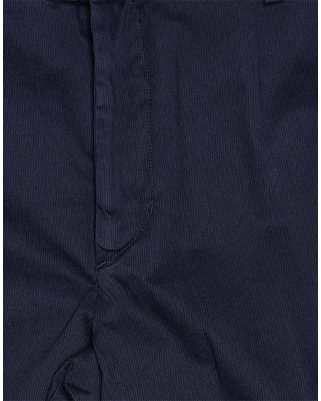 Entre Amis Blue Pants Cotton, Elastane for men
