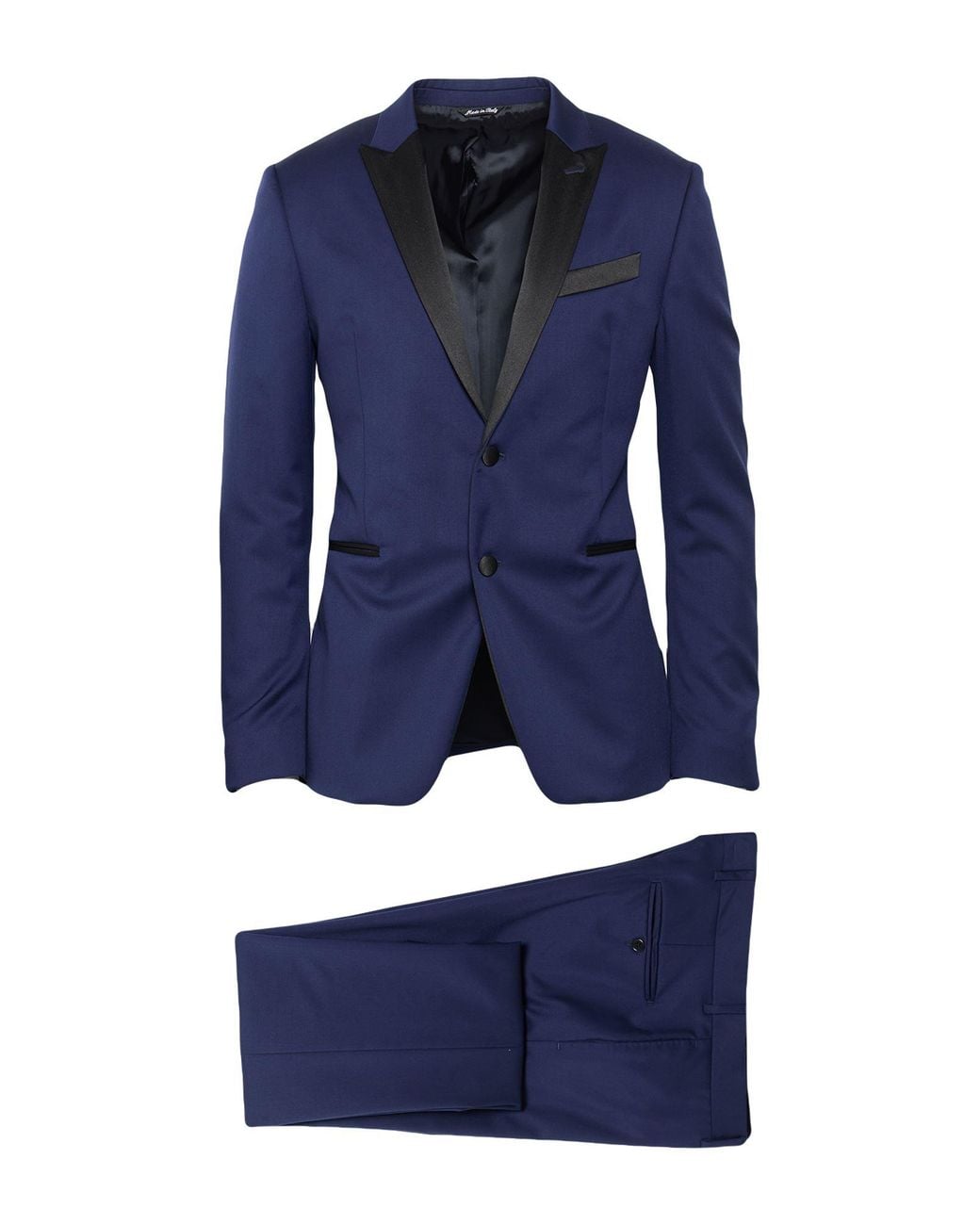 Reveres 1949 Blue Suit Super 110S Wool for men