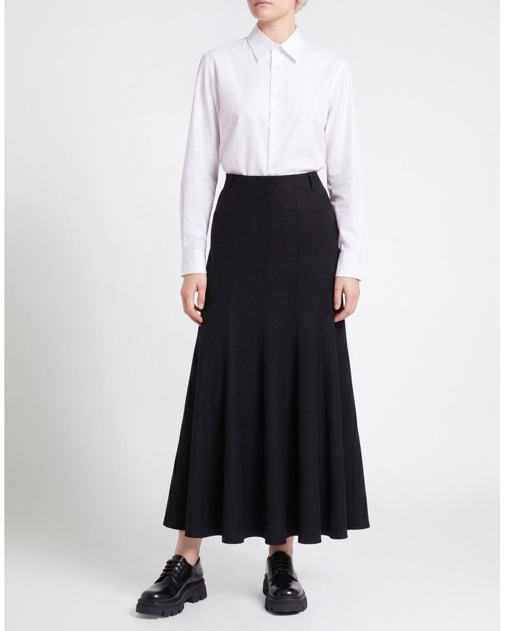 A.Emery Black Maxi Skirt