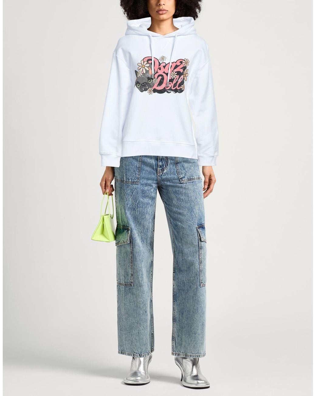 DSquared² White Sweatshirt