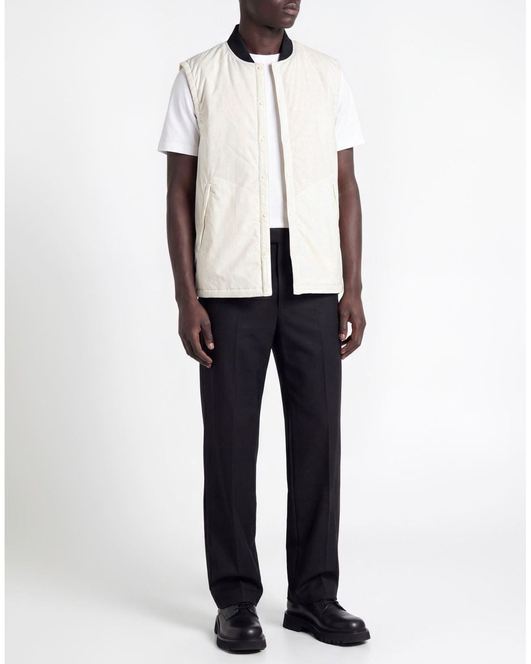 Chompa Sin Mangas Spiewak de hombre de color White