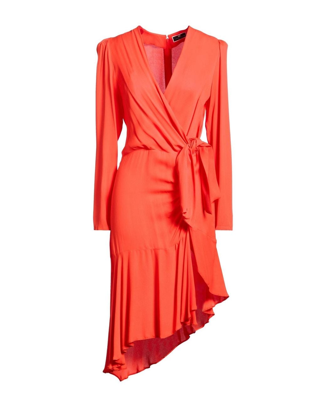 Elisabetta Franchi Red Midi Dresses