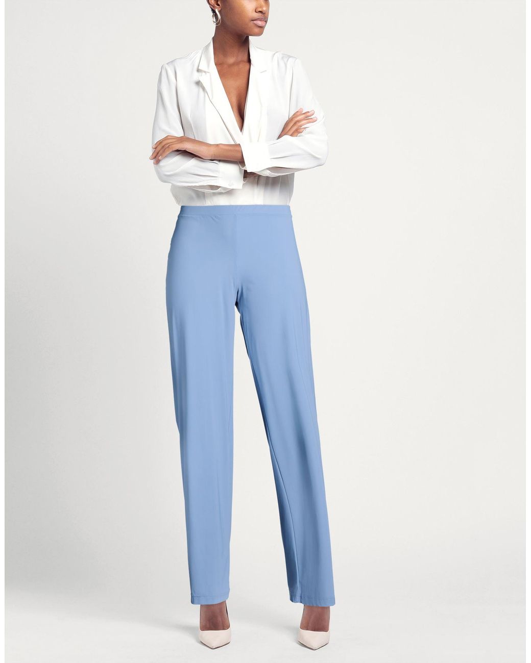 Camicettasnob Blue Trouser