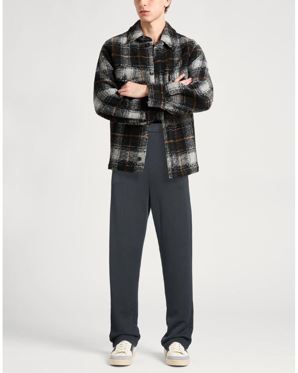 Rag & Bone Blue Pants Cotton, Polyester for men