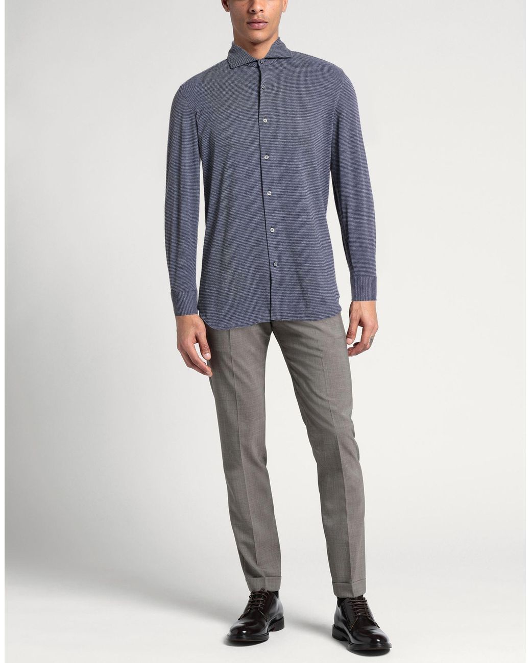 Ghirardelli Blue Shirt for men