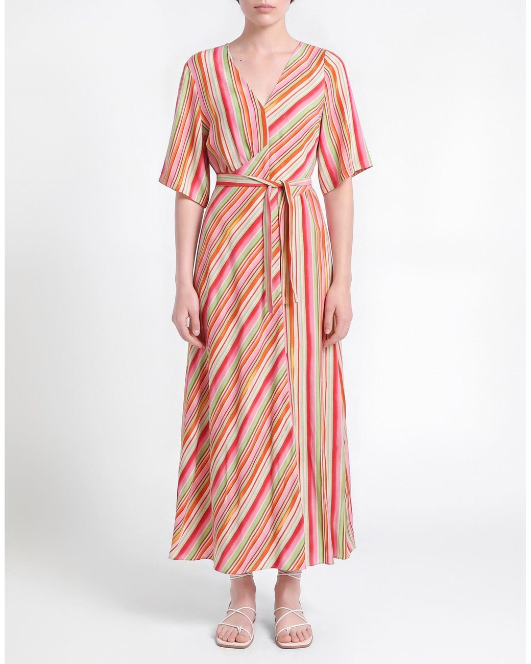 Attic And Barn Pink Maxi Dress