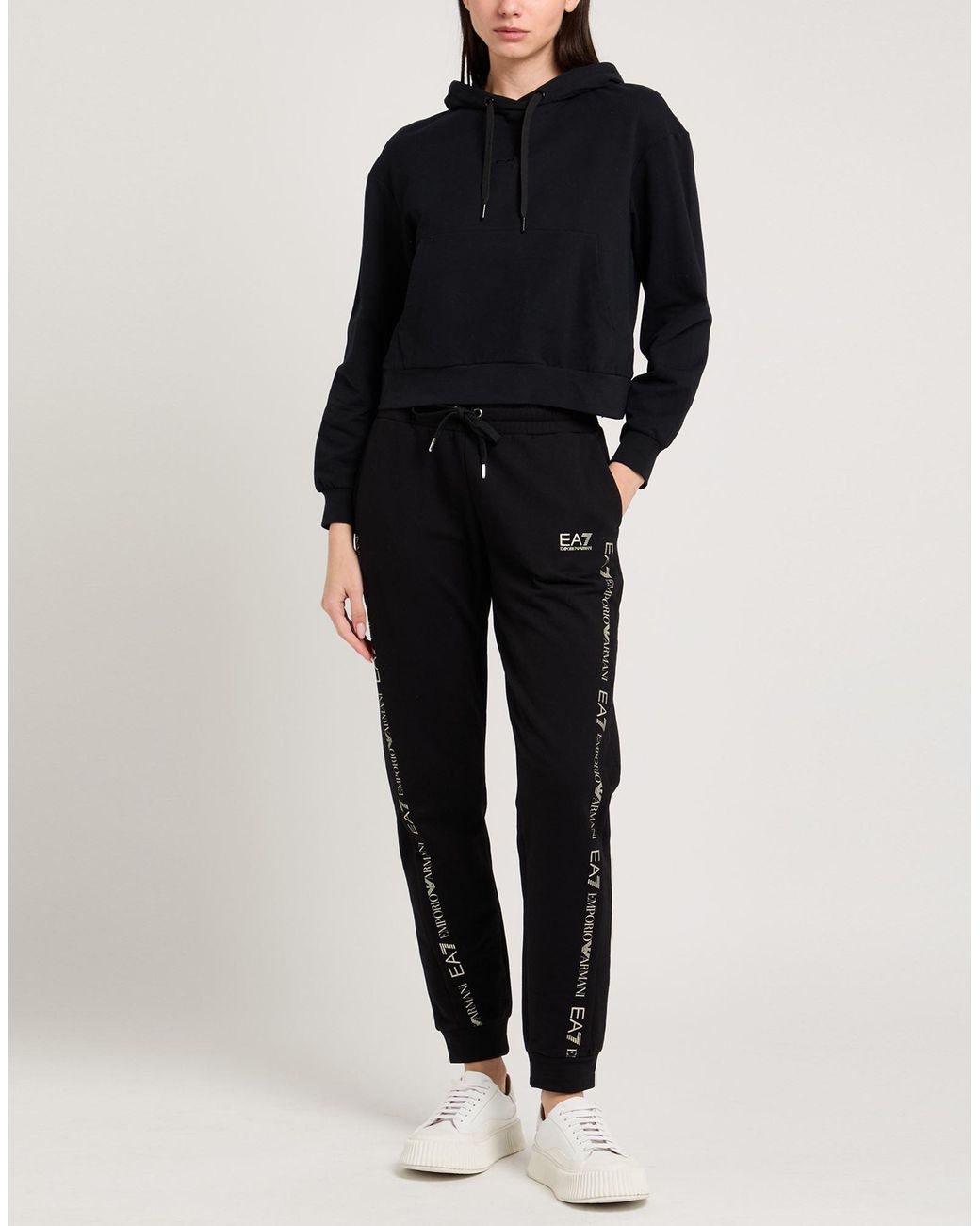 EA7 Black Sweatshirts