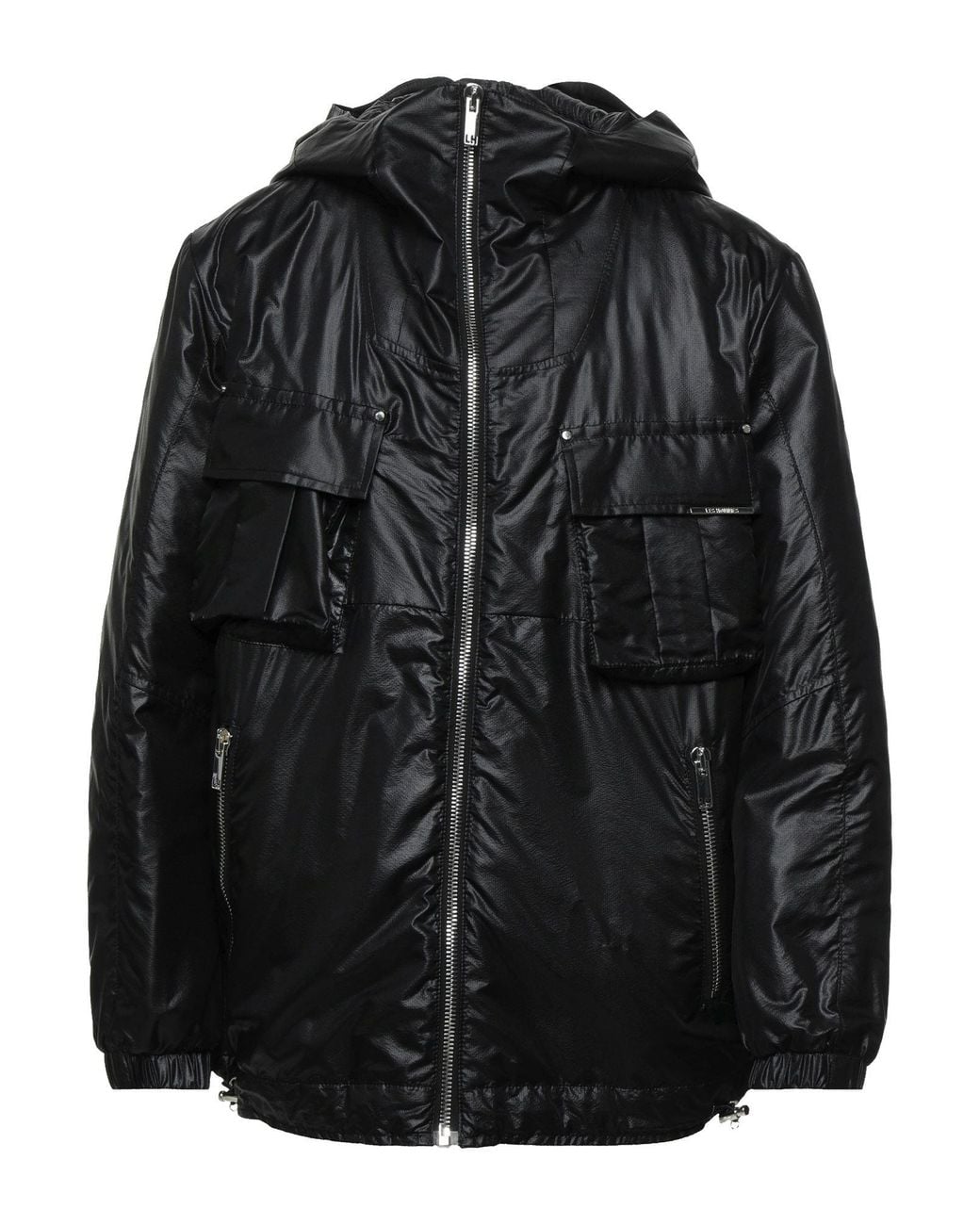 Les Hommes Black Jacket for men