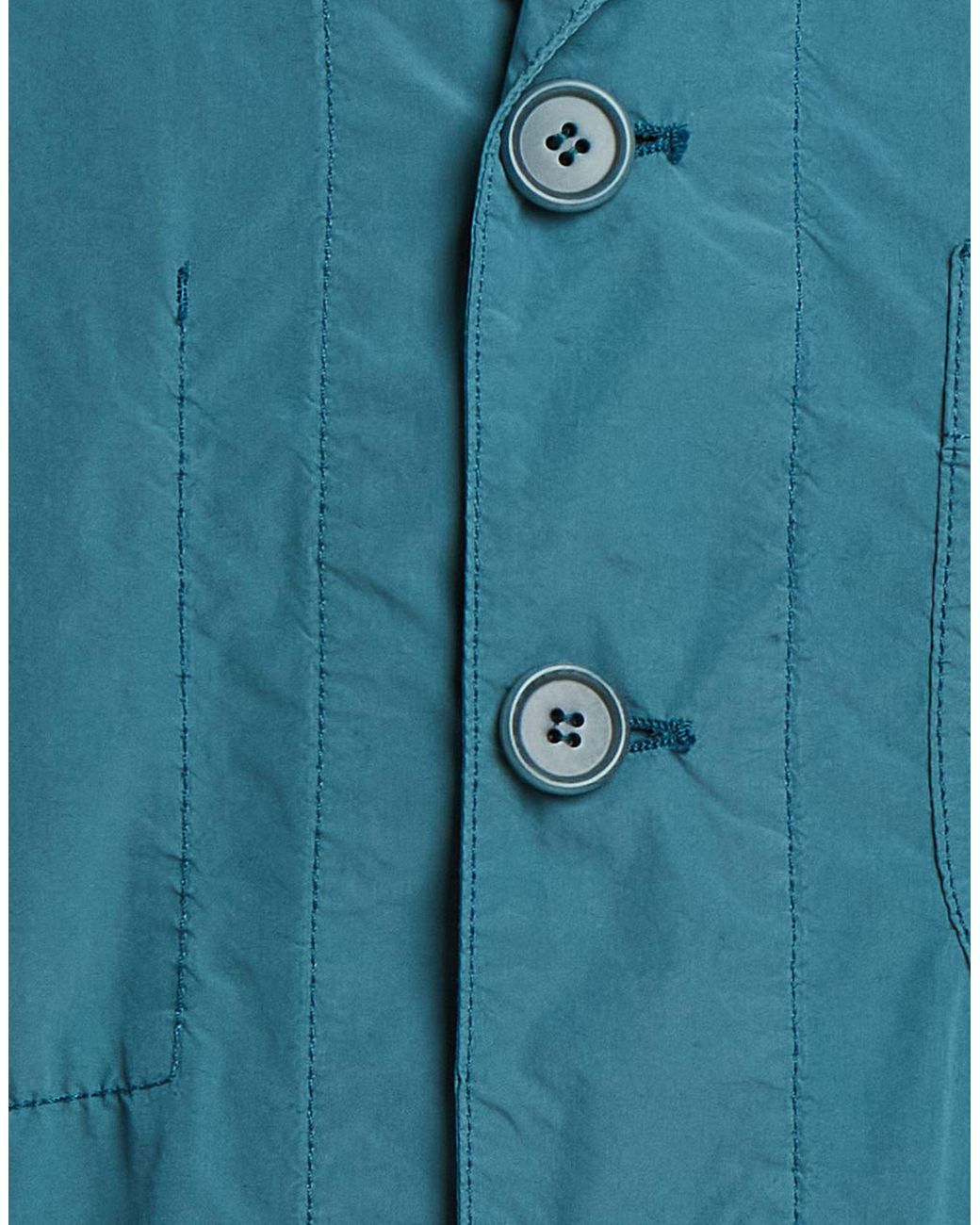 Aspesi Blue Deep Jacket Polyester, Polyamide for men