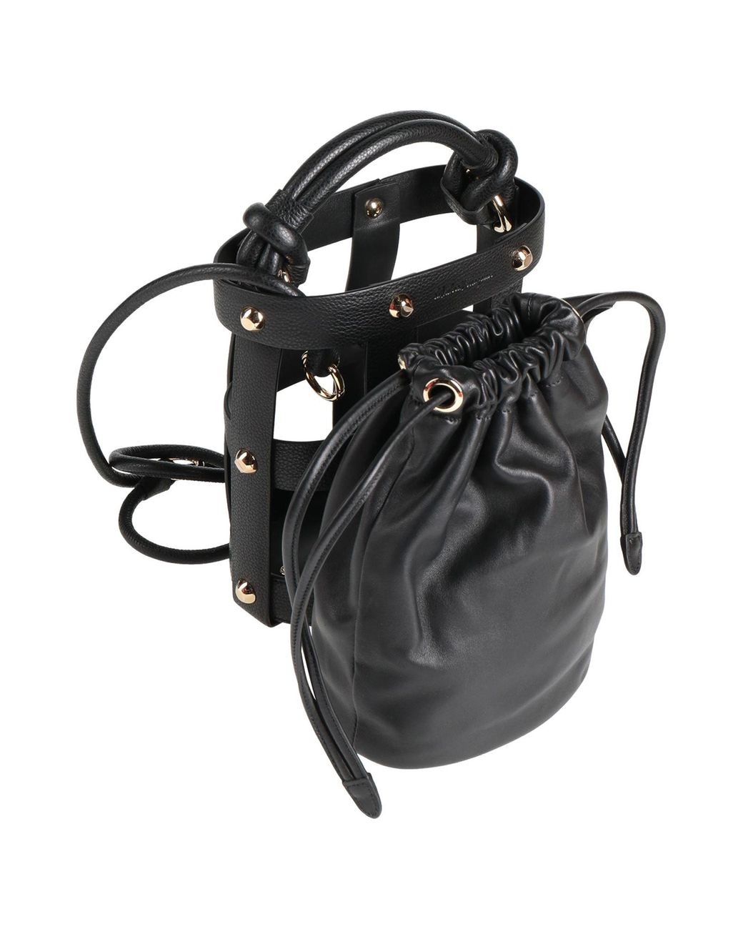 Ferragamo Black Handbag Leather