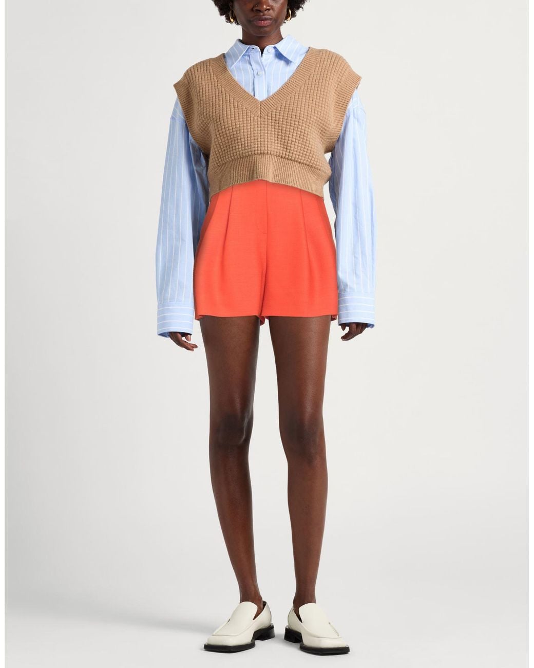Fabiana Filippi Red Shorts & Bermuda Shorts