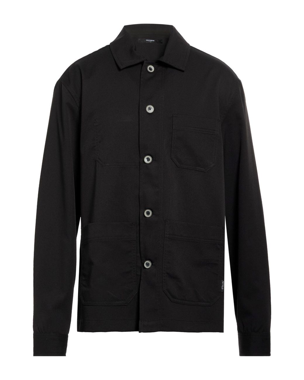 Takeshy Kurosawa Black Jacket Viscose, Polyester, Wool for men