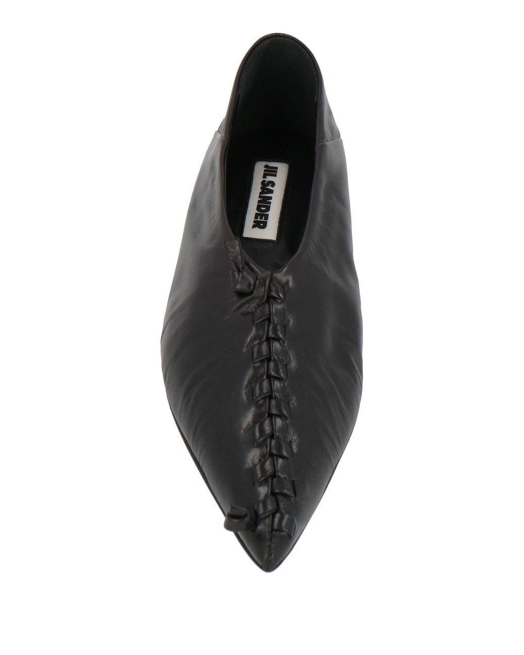 Jil Sander Black Ballet Flats