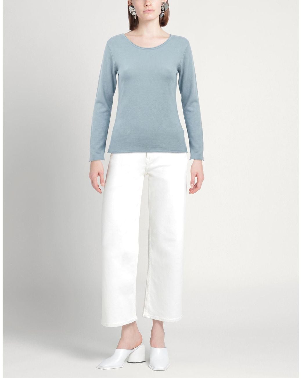 Soallure Blue Sweaters
