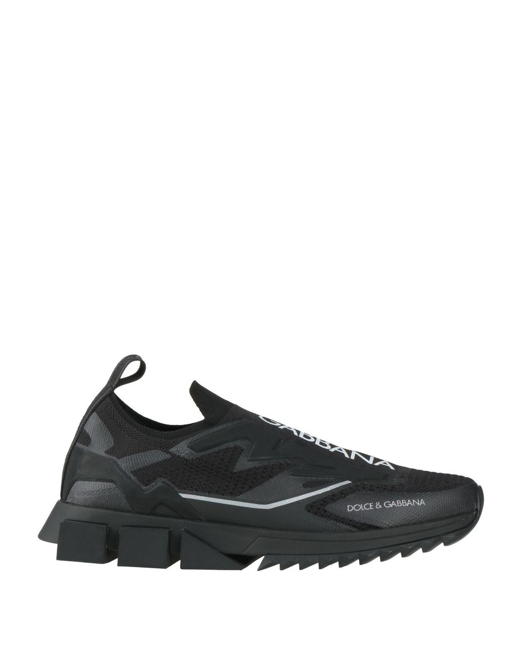 men's black dolce and gabbana trainers