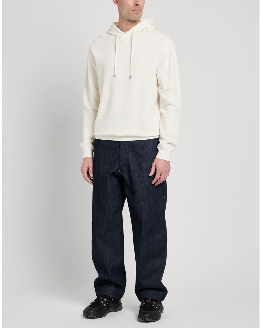 FILIPPO DE LAURENTIIS White Sweatshirt Cotton for men