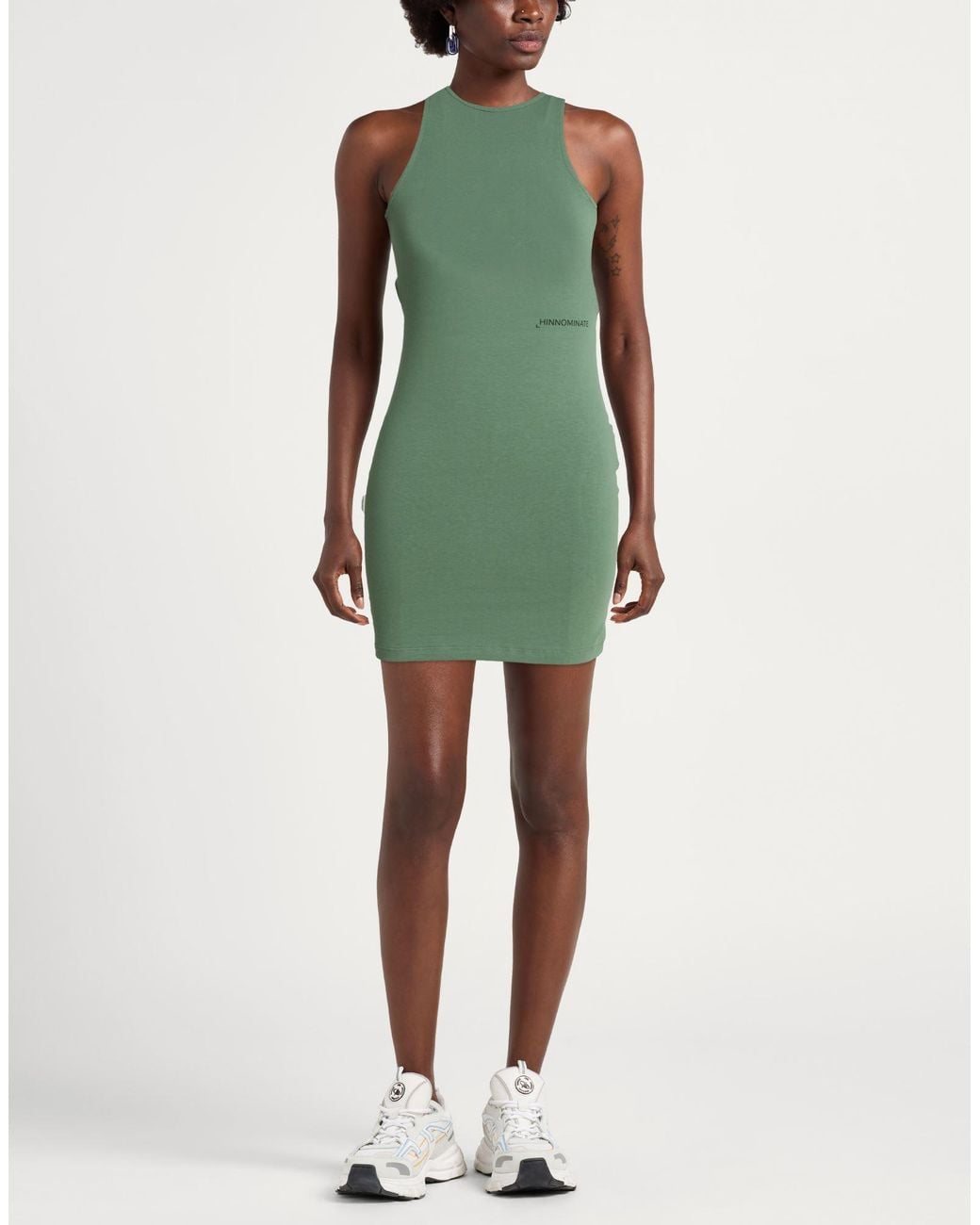 hinnominate Green Mini Dresses