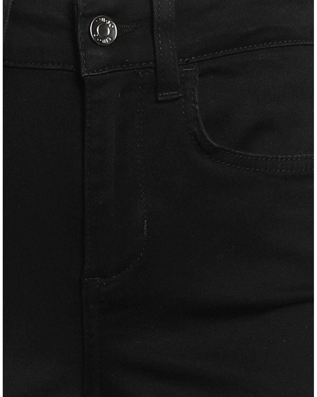 Liu Jo Black Jeans Cotton, Elastomultiester, Elastane