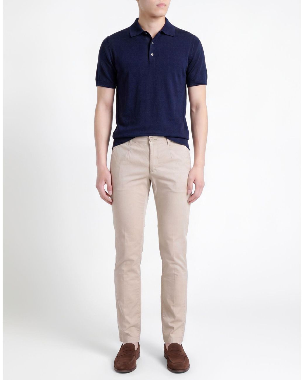 Havana & Co. Natural Pants Cotton, Elastane for men
