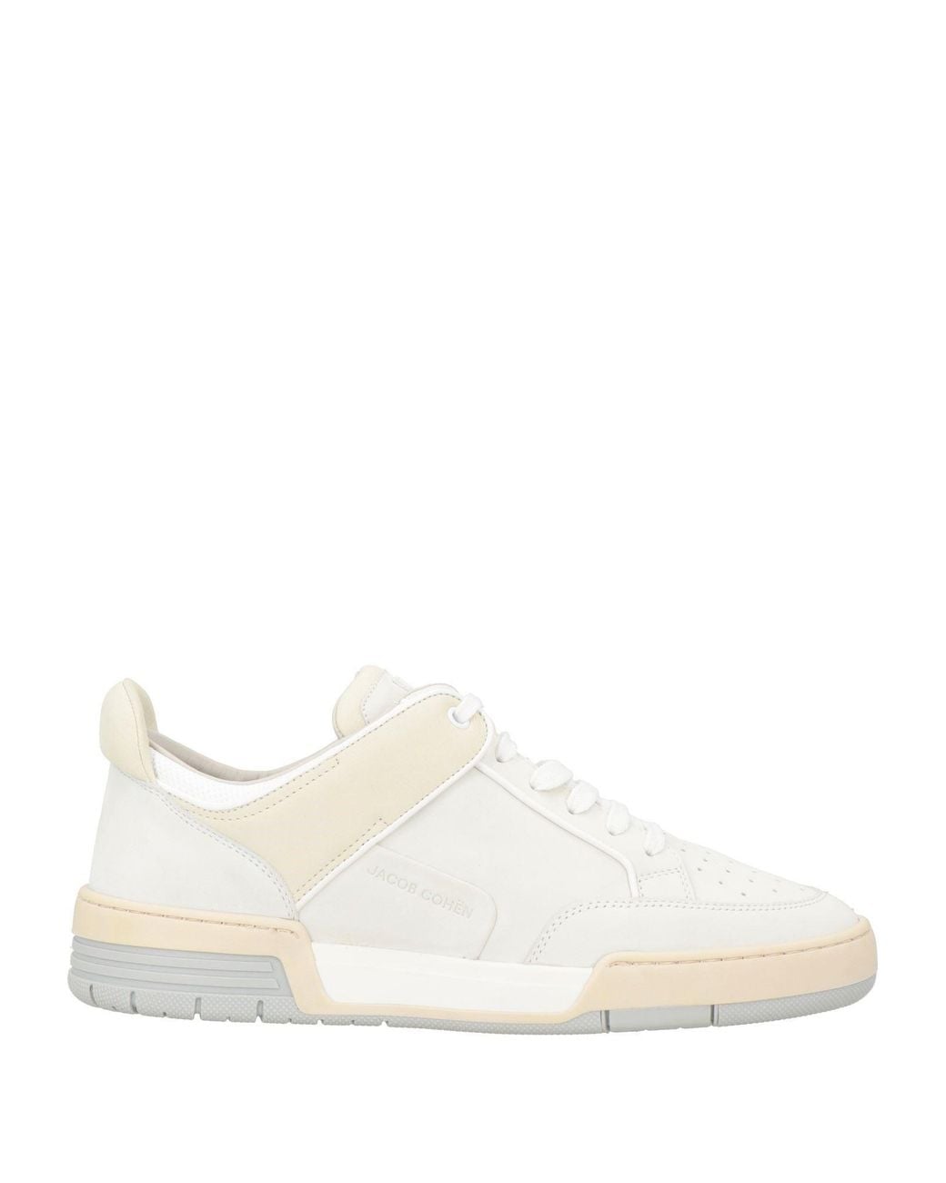 Jacob Cohen White Sneakers Leather for men