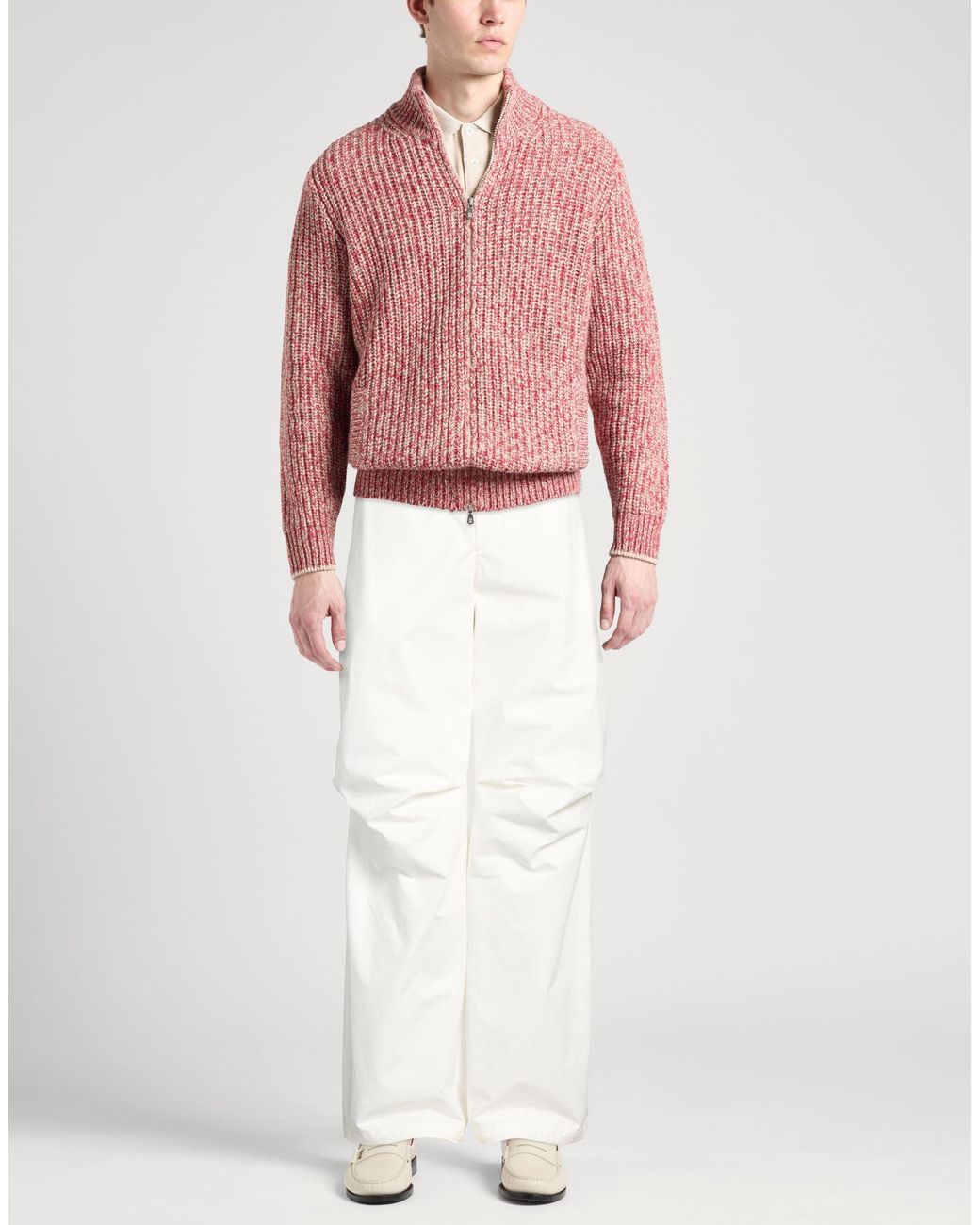 Jil Sander White Trouser for men