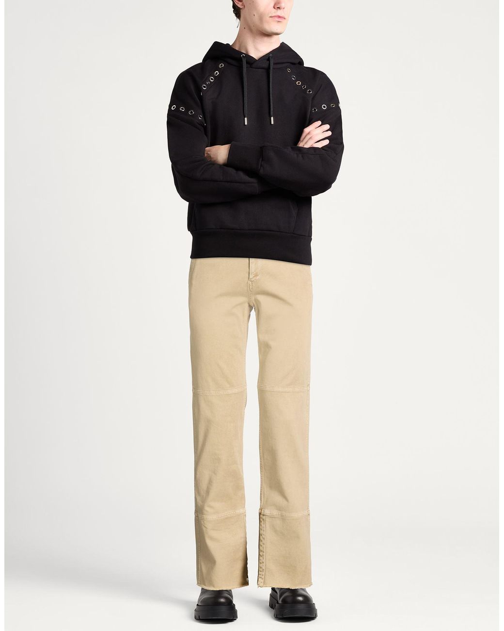 Zadig & Voltaire Natural Khaki Pants Cotton, Elastane for men
