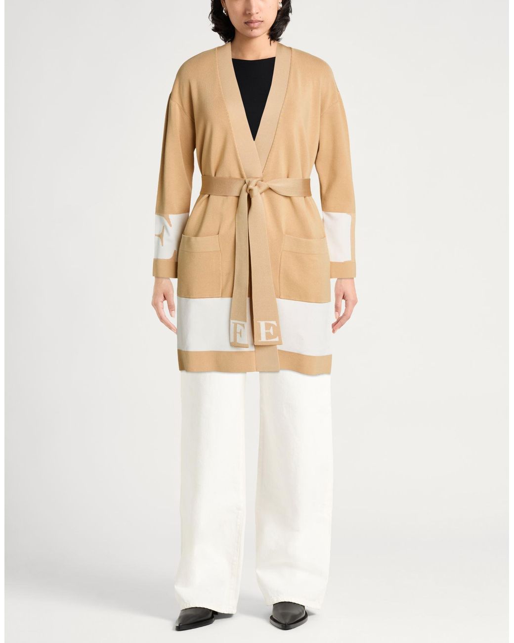 Elisabetta Franchi Natural Cardigan