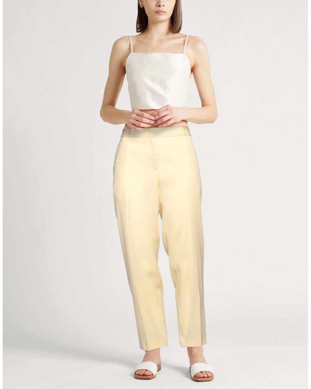 Jil Sander Natural Trouser