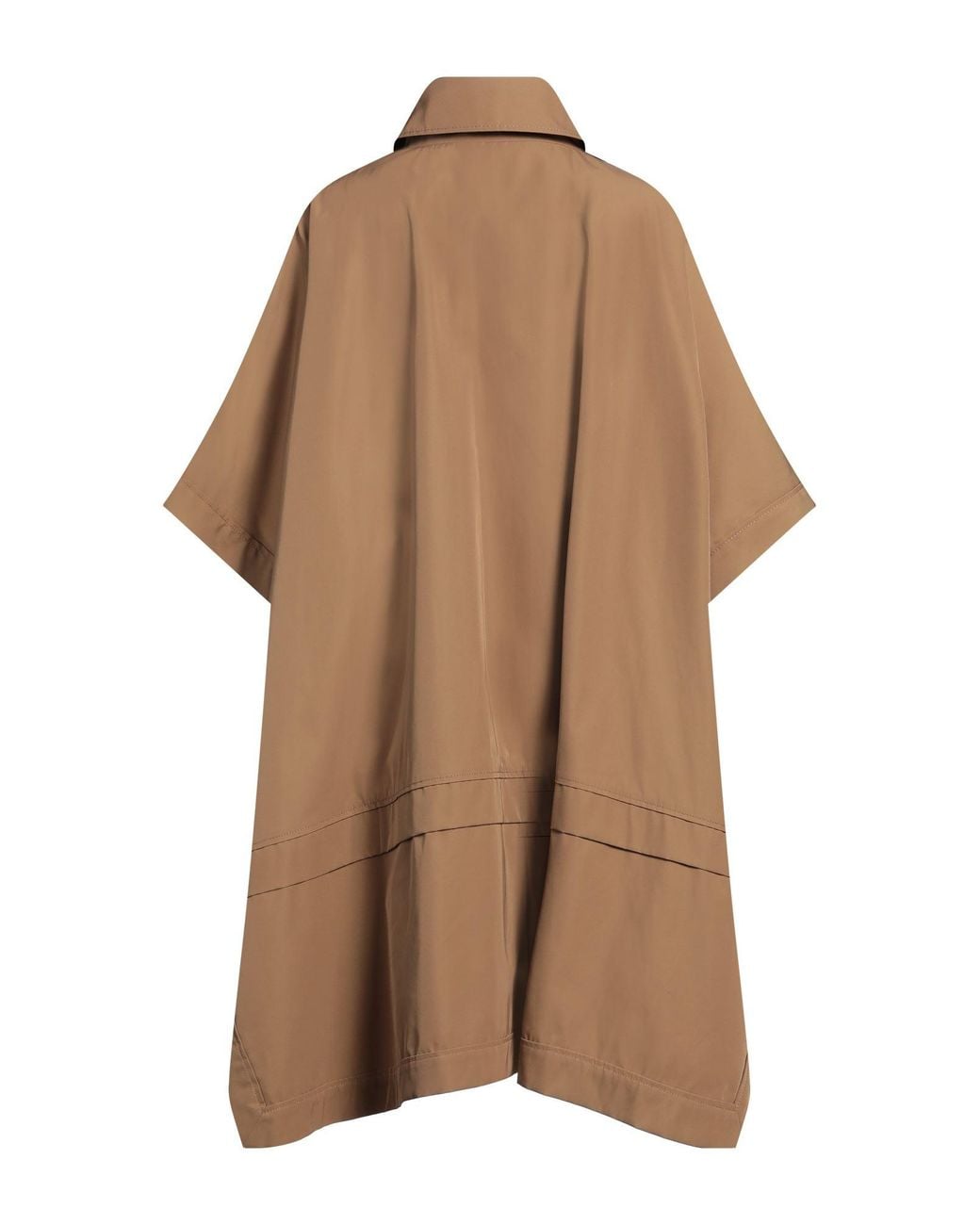 Alberta Ferretti Brown Cape