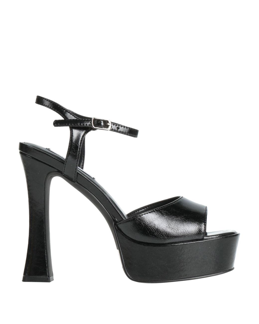Steve Madden Black Sandals Leather