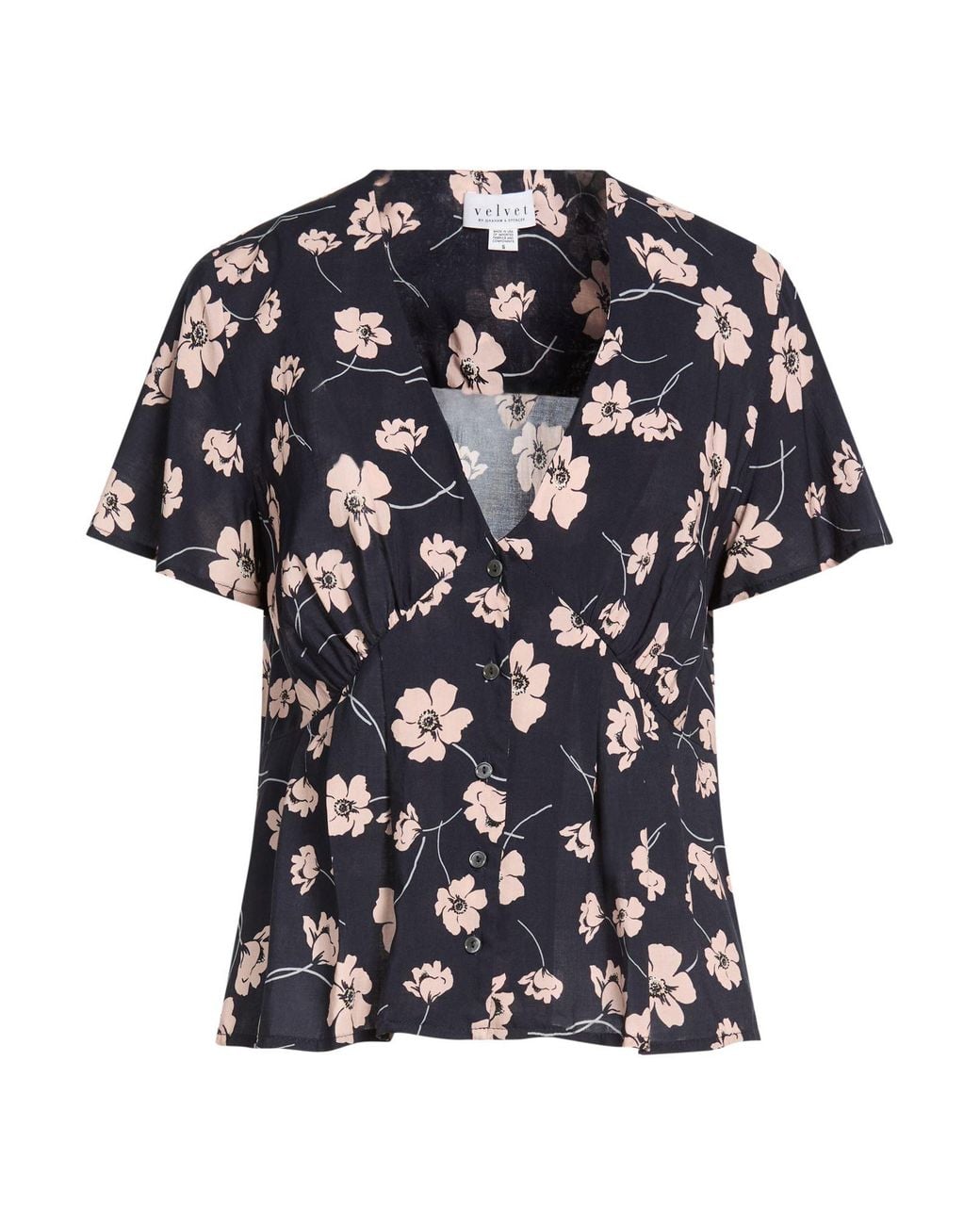 Velvet By Graham & Spencer Blue Shirts