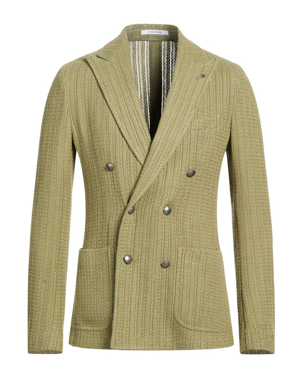 Tagliatore Green Blazer for men