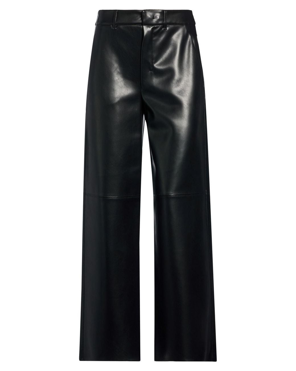 Max Mara Black Pants Polyester, Polyurethane Resin