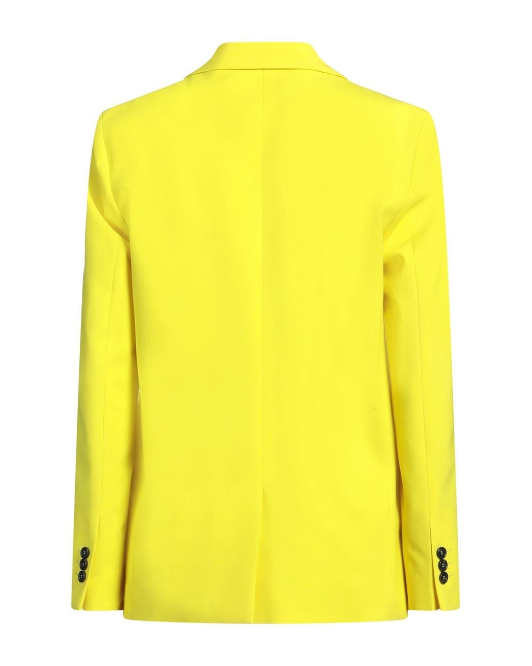 MSGM Yellow Blazer Virgin Wool, Elastane
