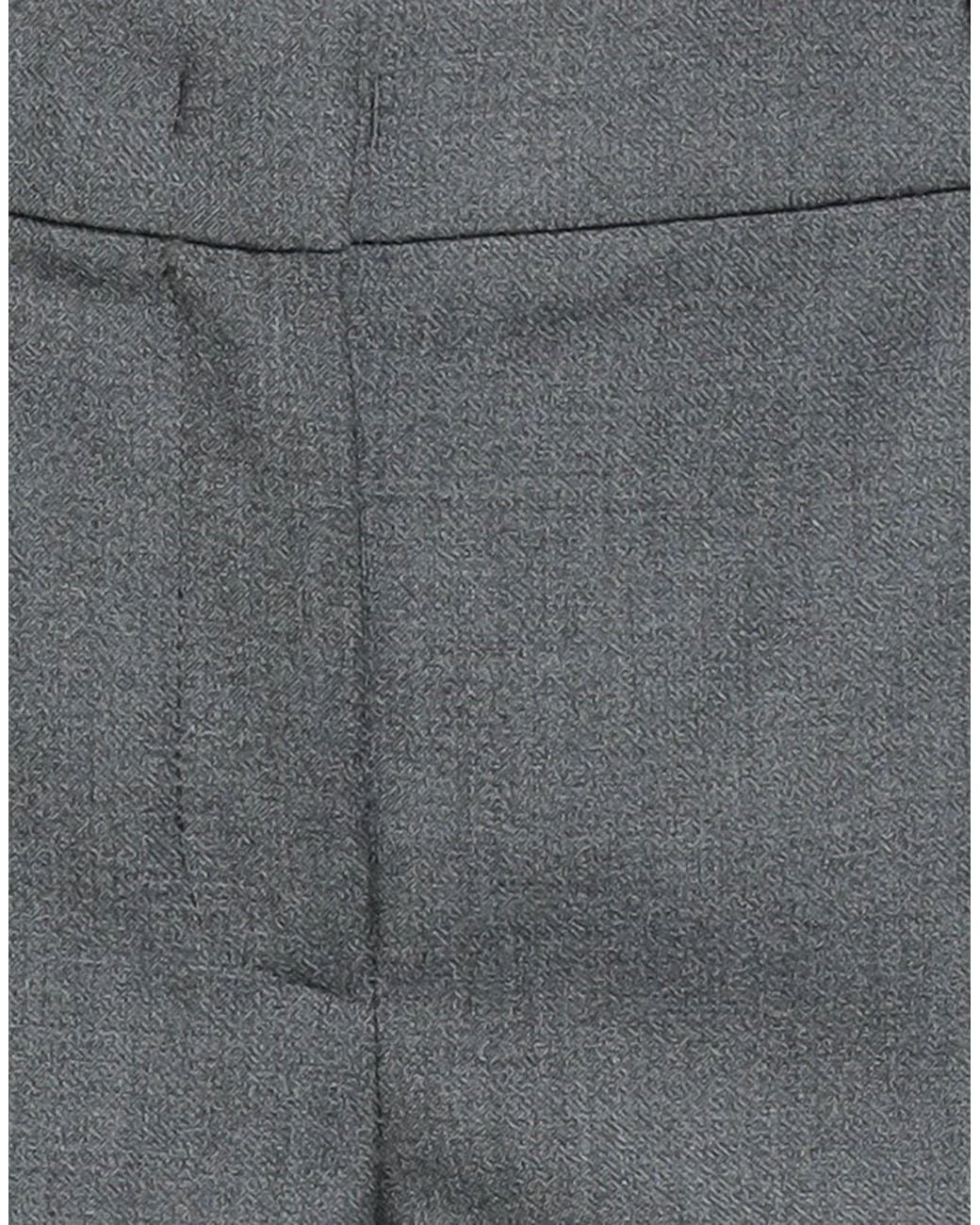 L'Autre Chose Gray Pants Wool