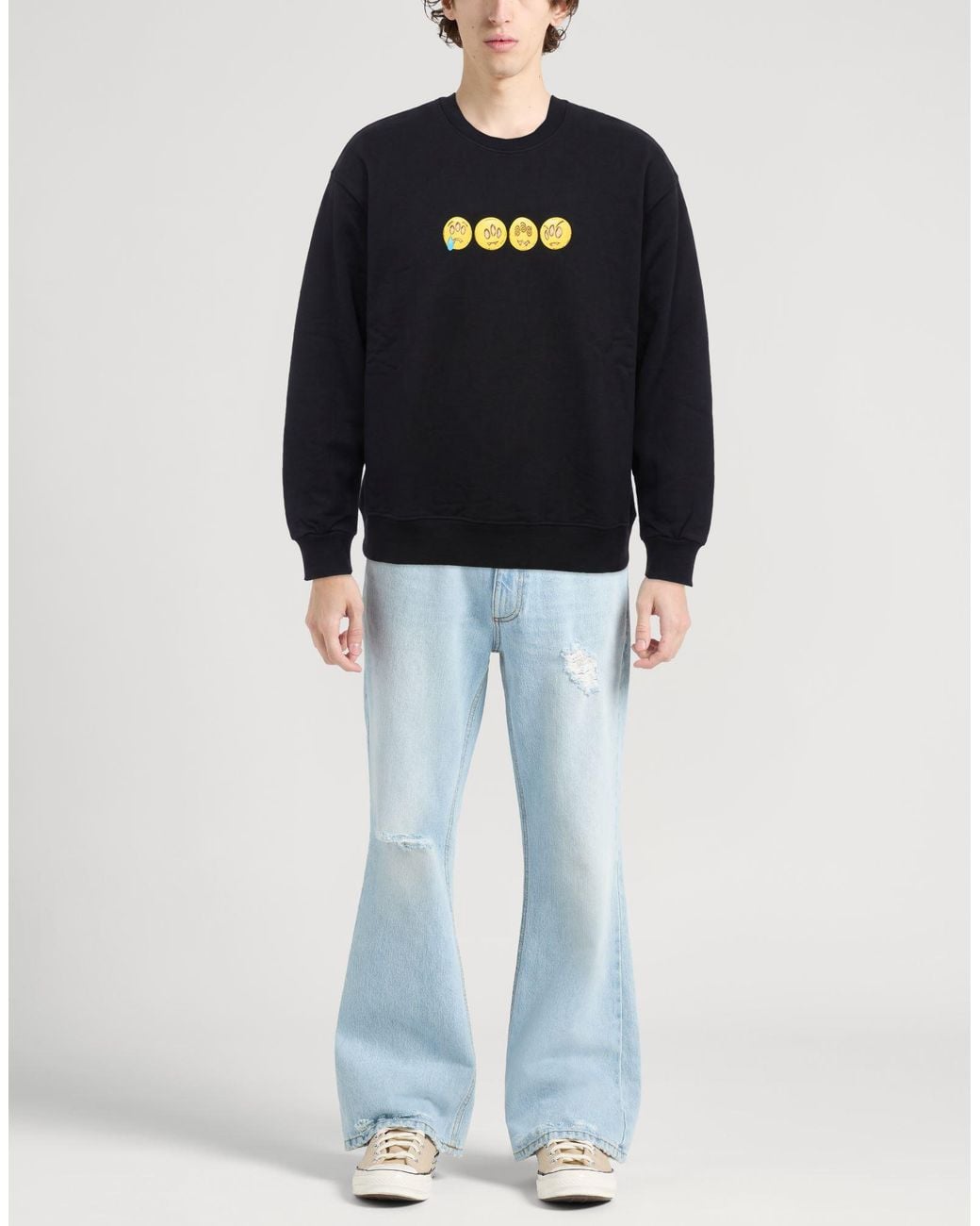 Barrow Blue Sweatshirt for men